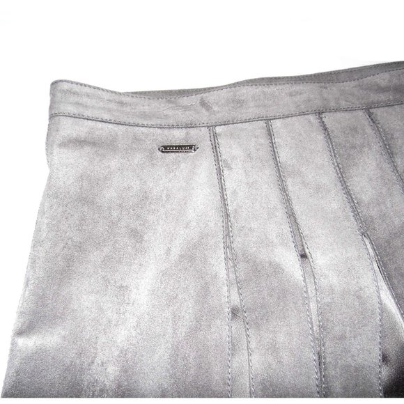 KAPALUA Grey Pleated Skirt sz 6 - Picture 2 of 7